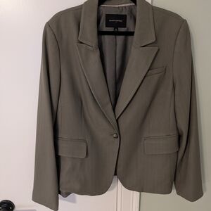 Banana Republic Women's Olive Green Blazer